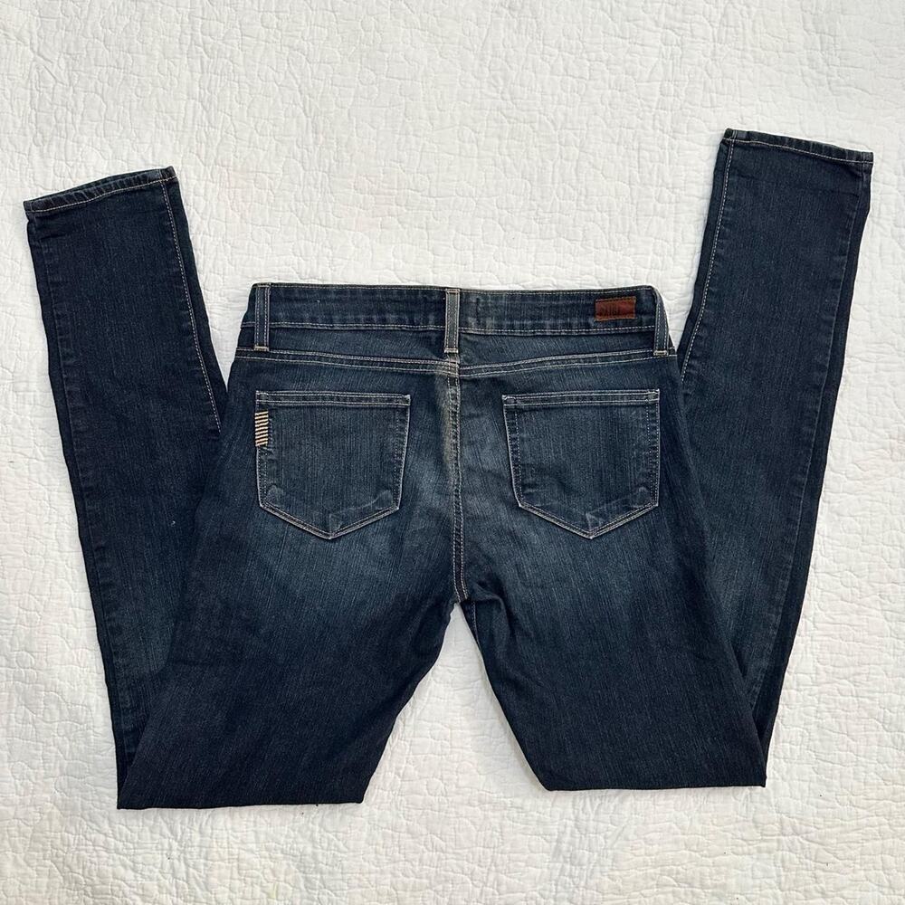 Paige dark wash skinny jeans
